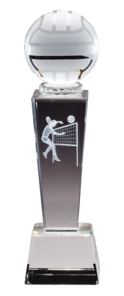 Volleyball Female Collegiate Series Crystal Award